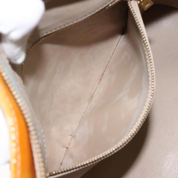 LOUIS VUITTON Monogram Vernis Houston Hand Bag Beige M91004 - Picture 11 of 16